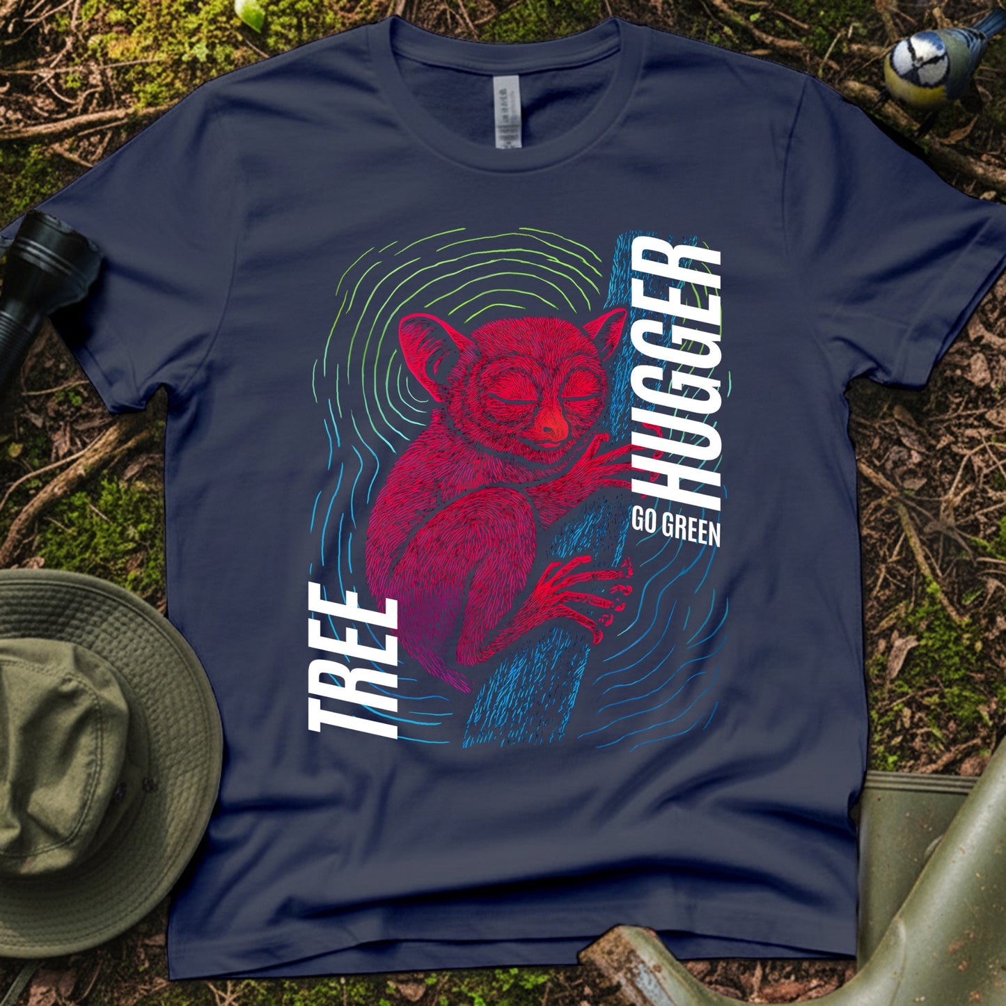 Tree Hugger Pygmy tarsier T-Shirt
