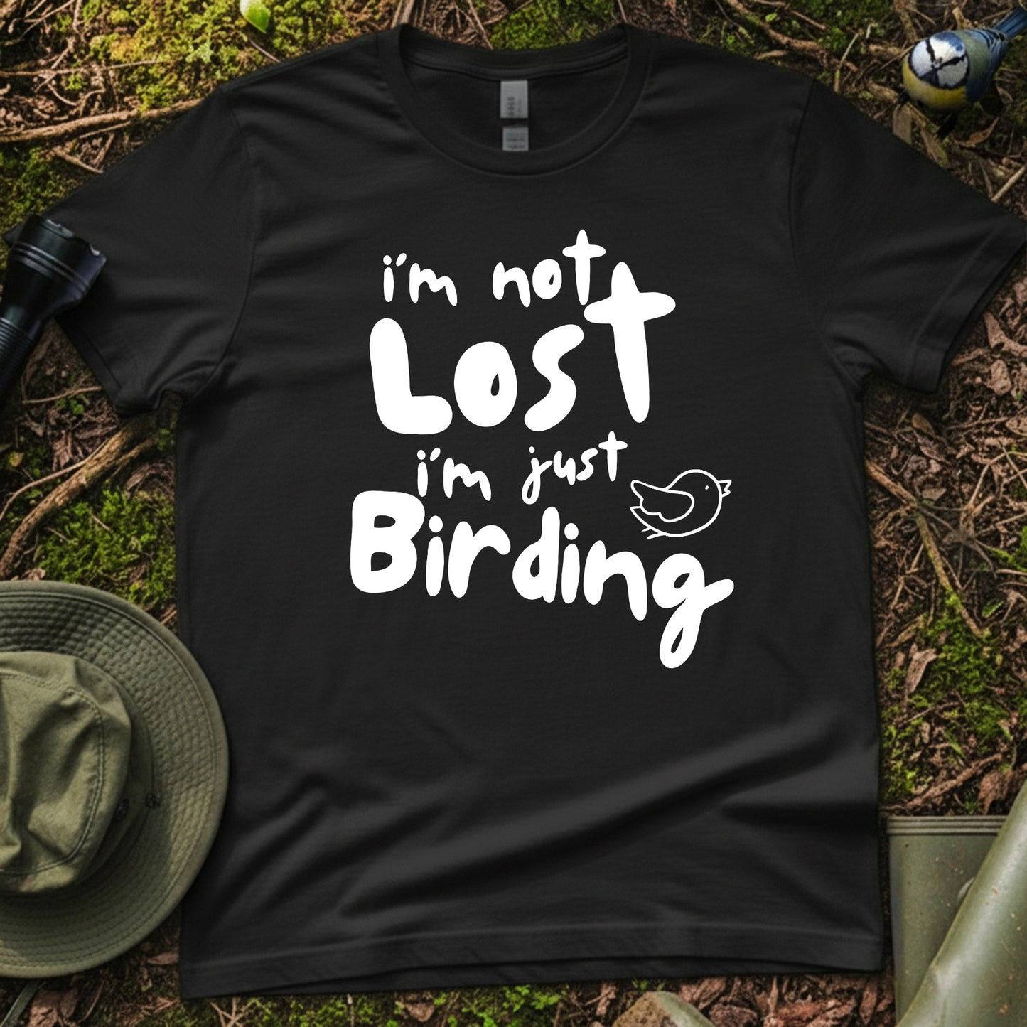Not lost bird Nerd T-Shirt