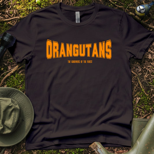 orangutans Text T-Shirt