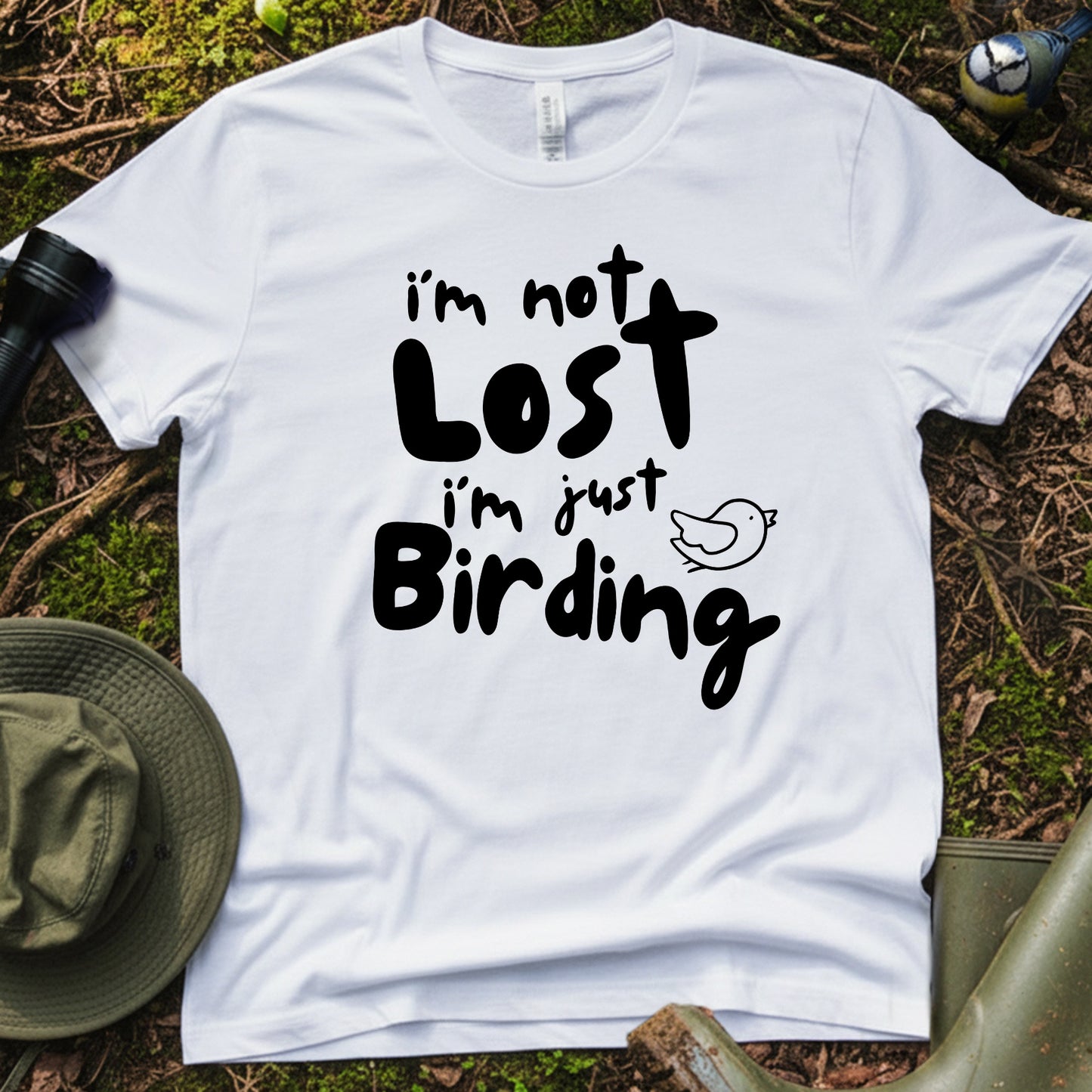 Not lost bird Nerd T-Shirt