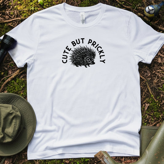 Cute but Prickly Hedgehog Tee Cute Hedgehog T-Shirt