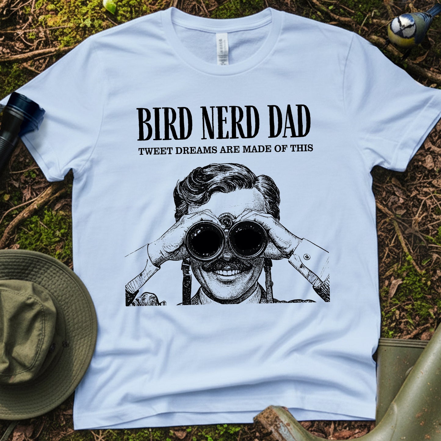 Bird Nerd Dad T-Shirt