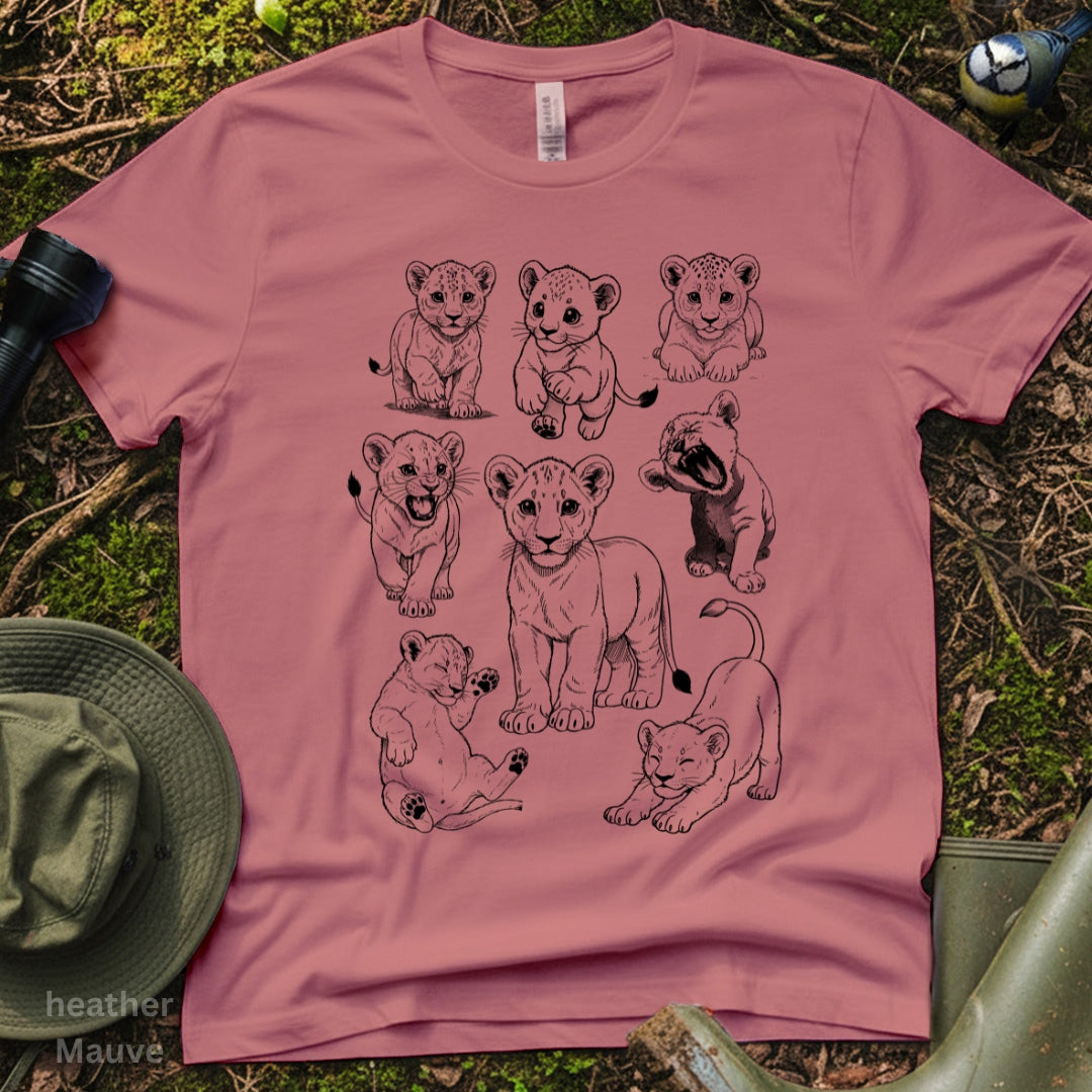 Cute Lion Cubs Tshirt