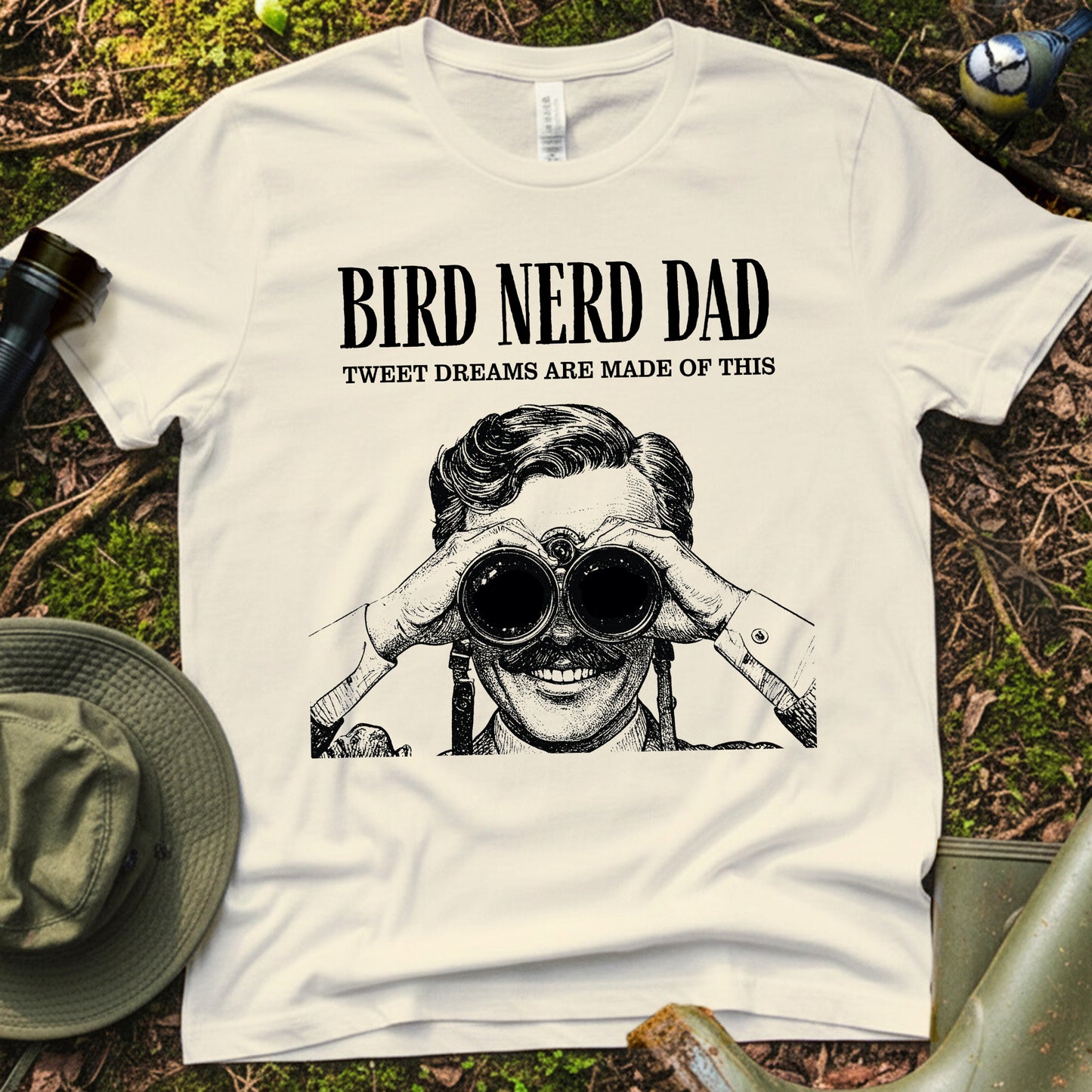 Bird Nerd Dad T-Shirt