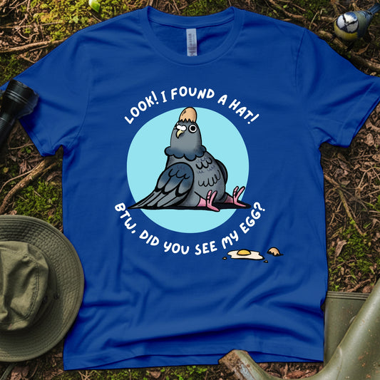 Silly Pigeon Hat T-Shirt