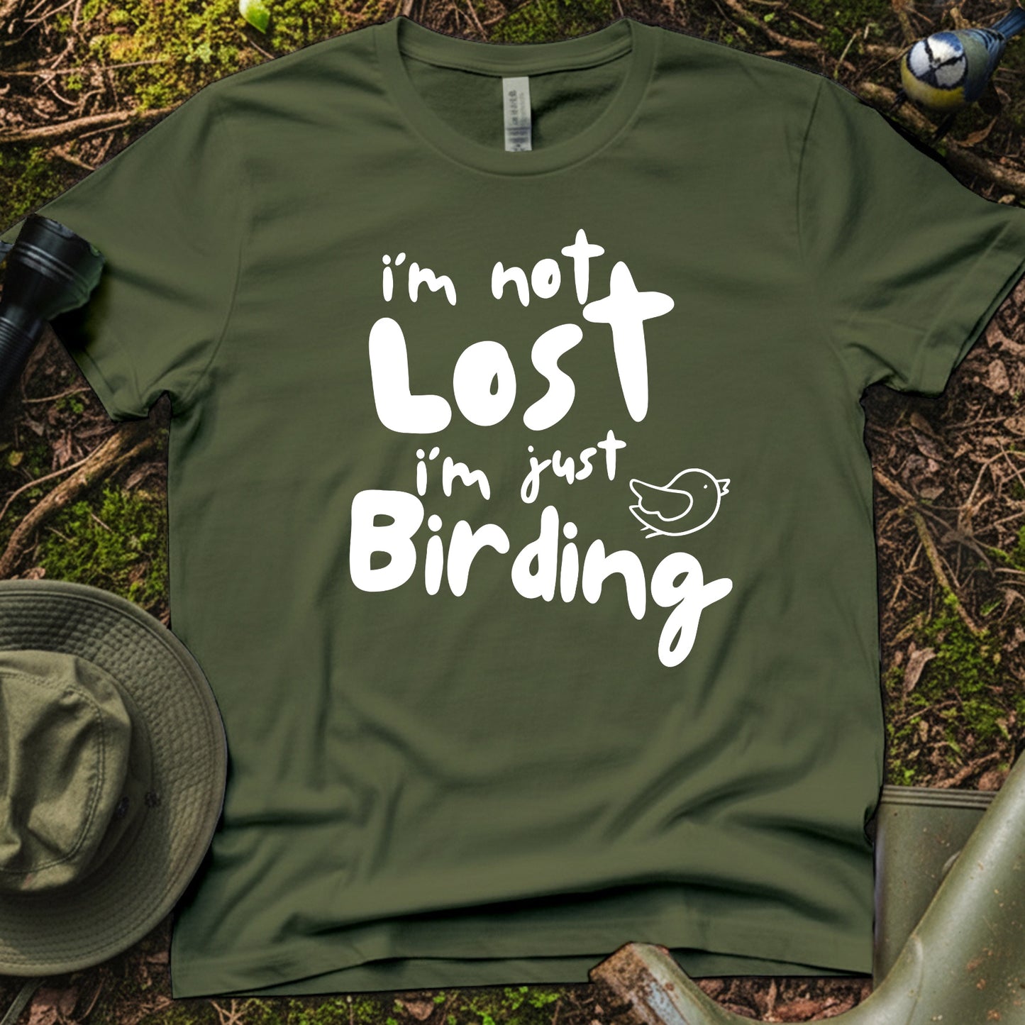 Not lost bird Nerd T-Shirt