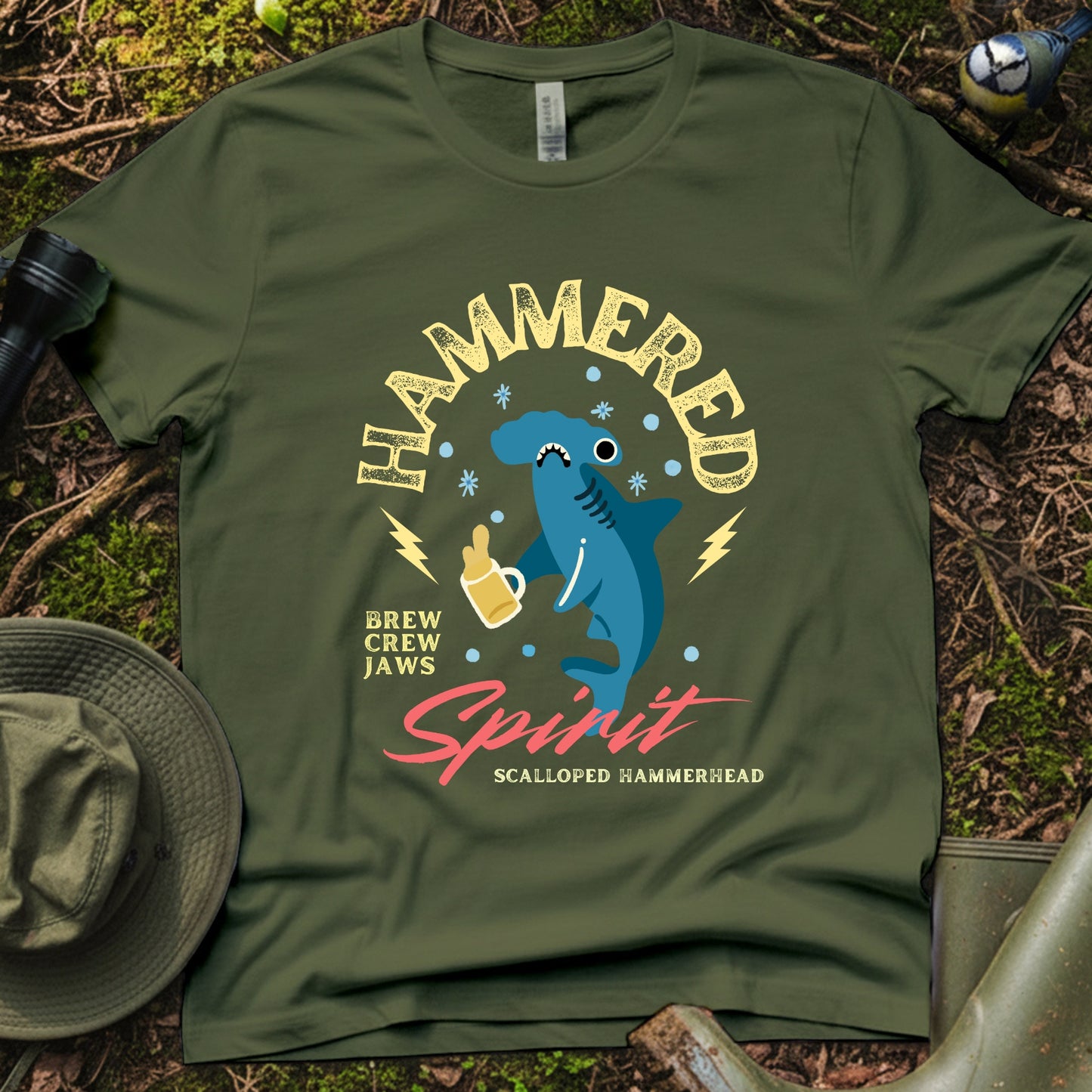 Scalloped hammerhead Sharks T-Shirt