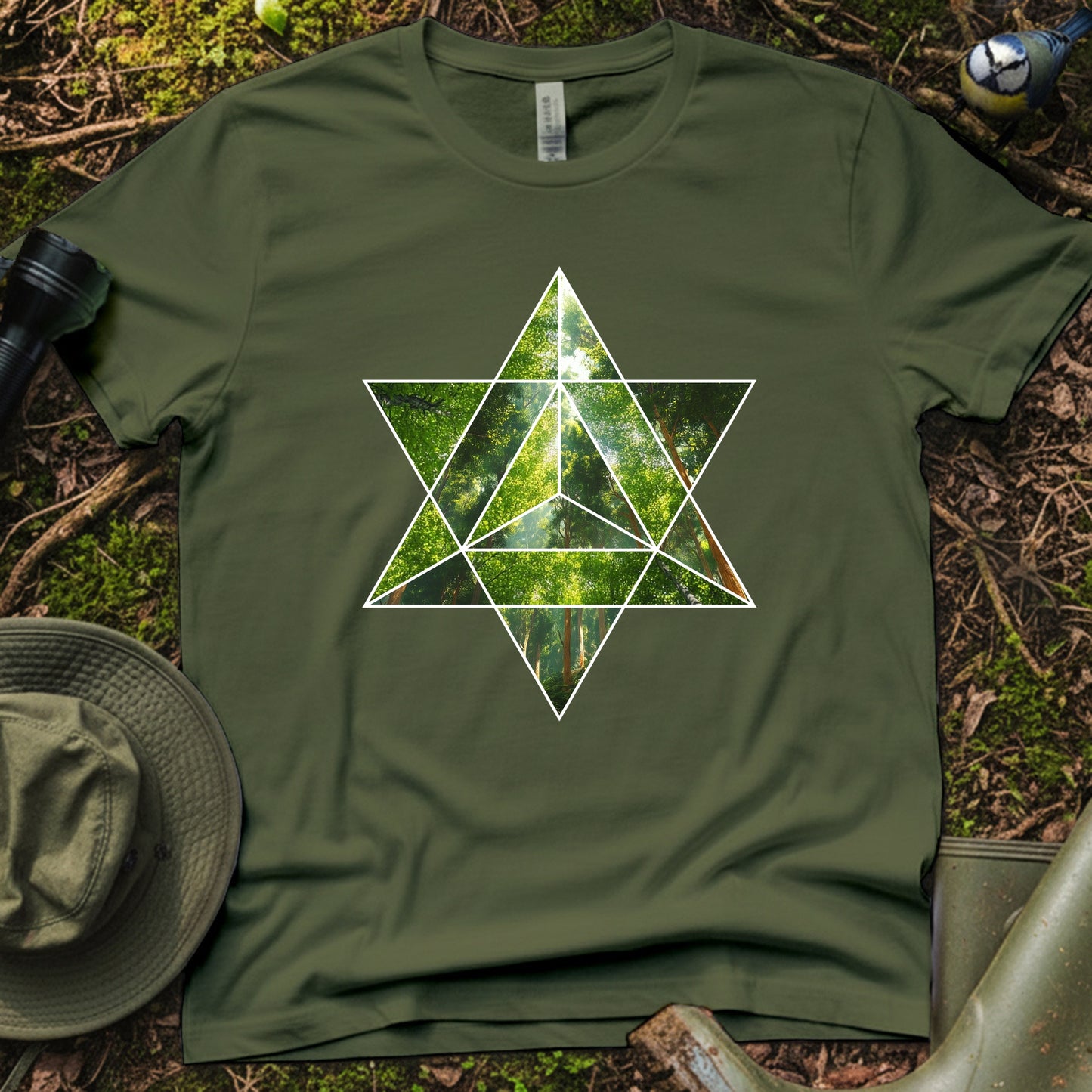 Sacred geometry triangle T-Shirt