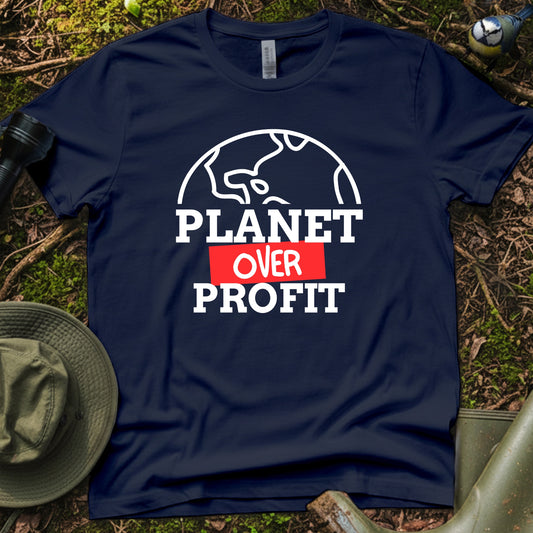 Planet over profit T-Shirt
