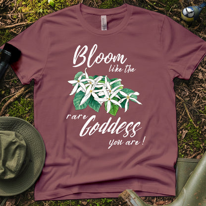 Café Marron flower T-Shirt