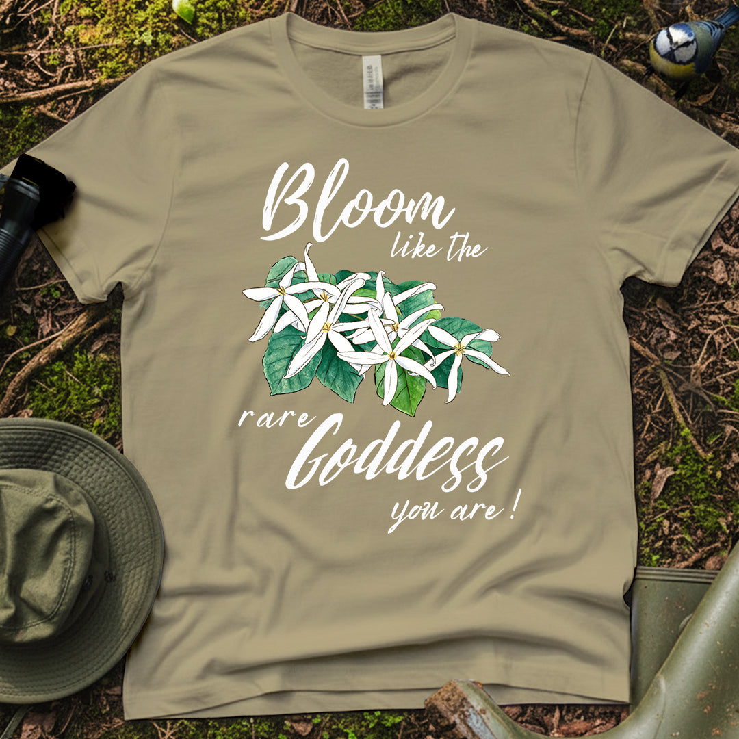 Café Marron flower T-Shirt