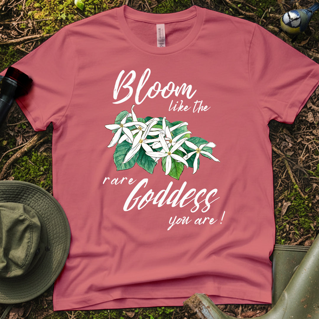 Café Marron flower T-Shirt
