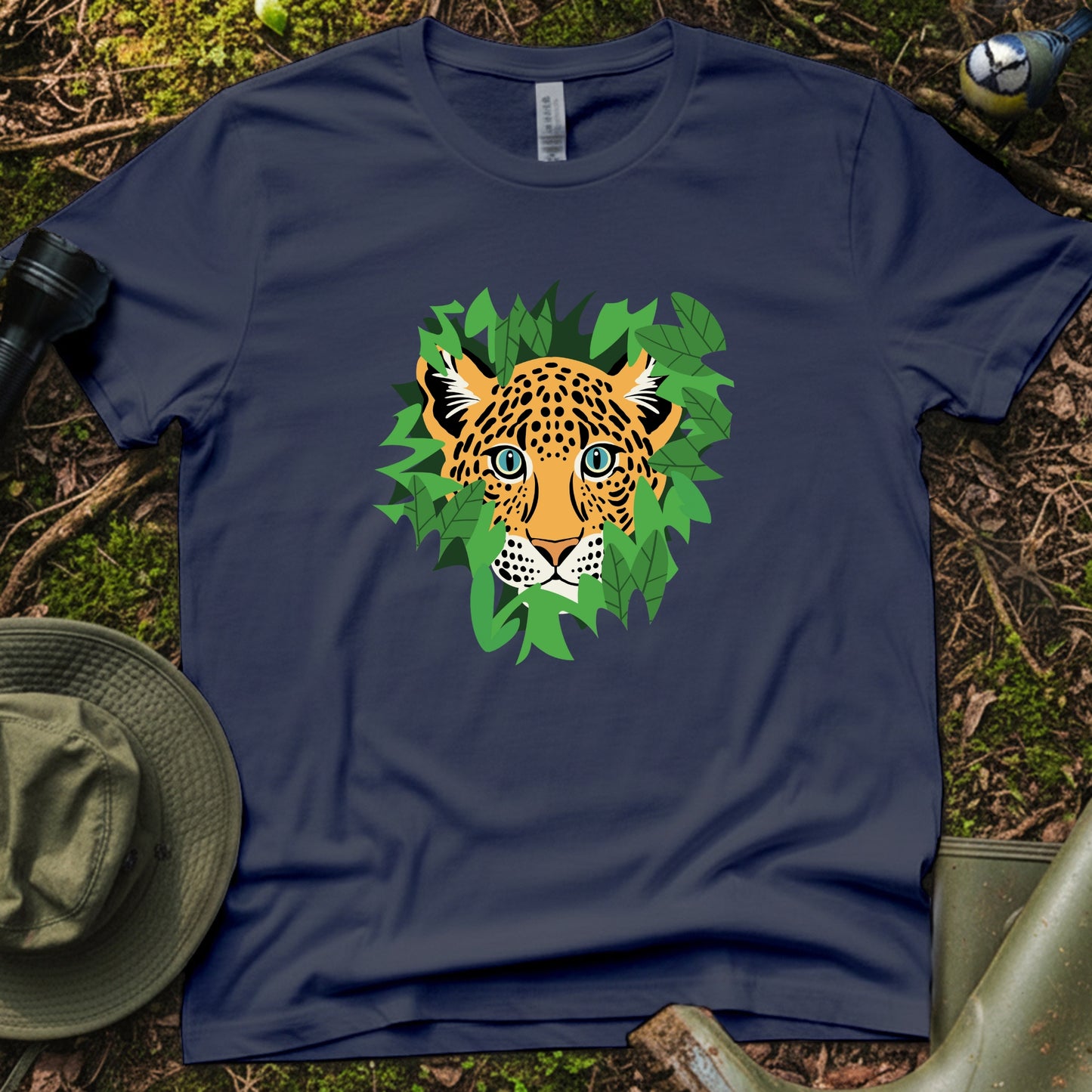 Javan leopard hiding T-Shirt