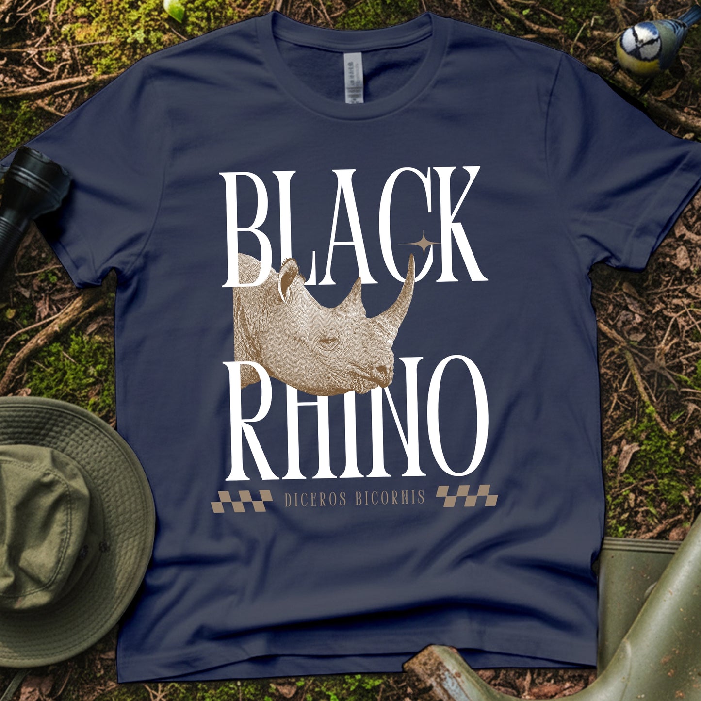 Black rhinoceros T-Shirt