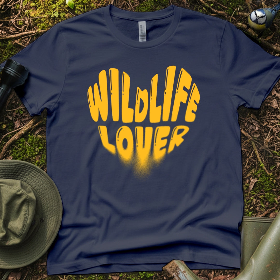 Wildlife Lover Heart Tee