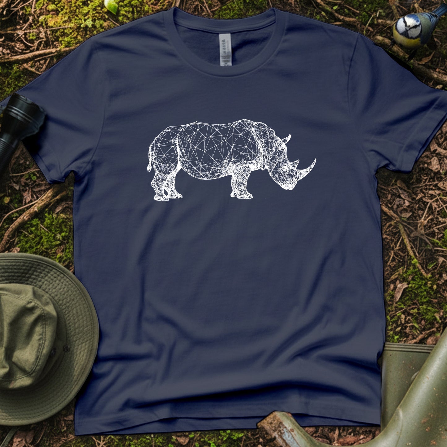 Geometric rhinoceros T-Shirt
