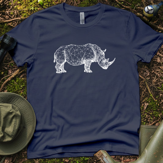 Geometric rhinoceros T-Shirt