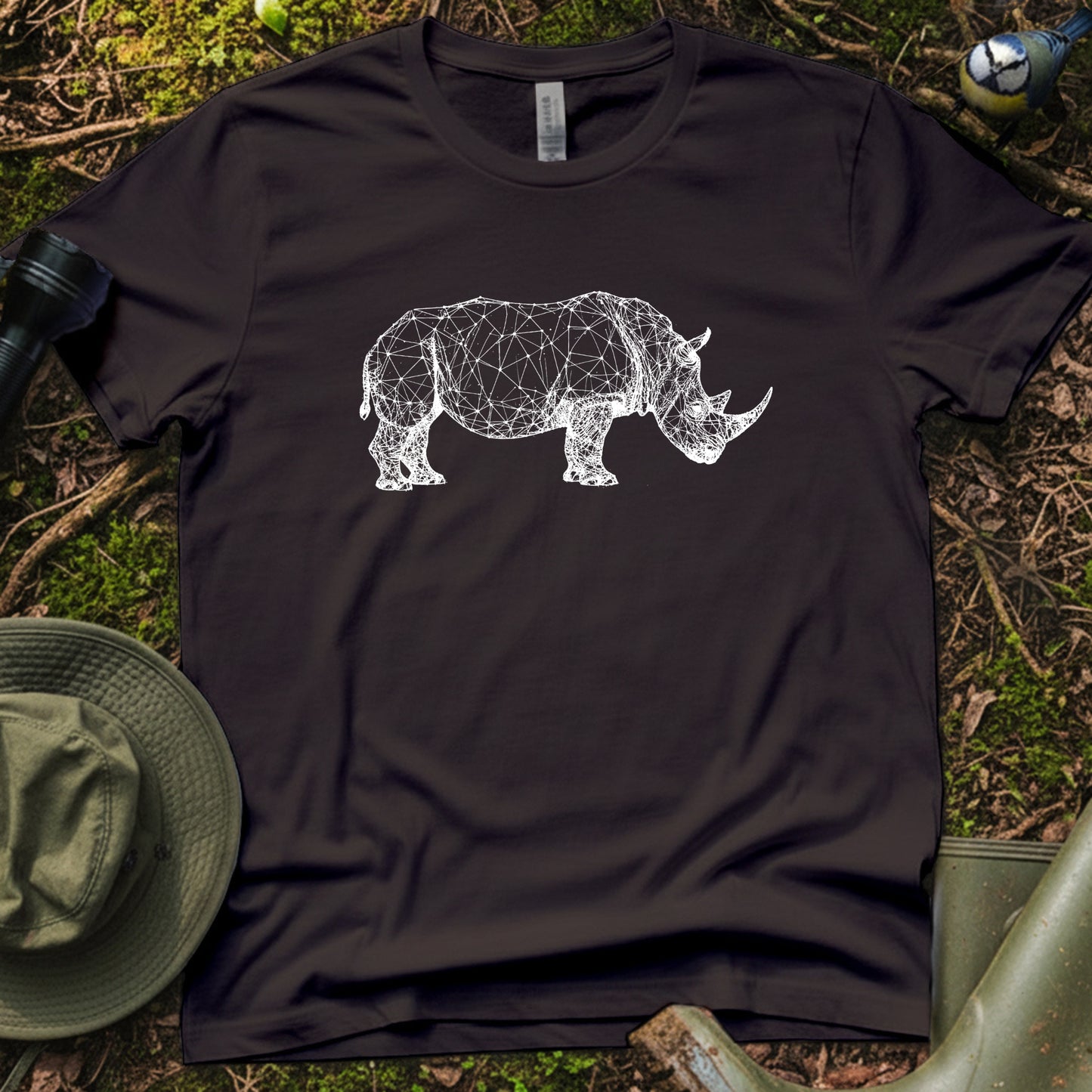 Geometric rhinoceros T-Shirt