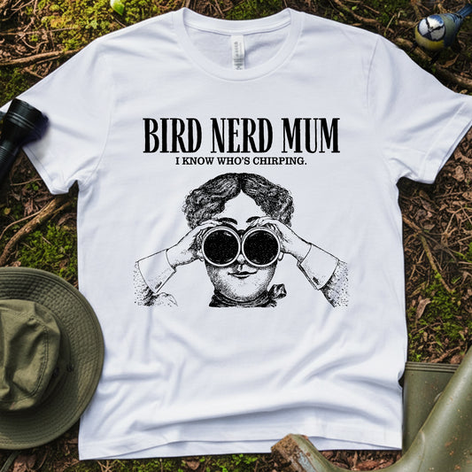Bird Nerd Mum T-Shirt