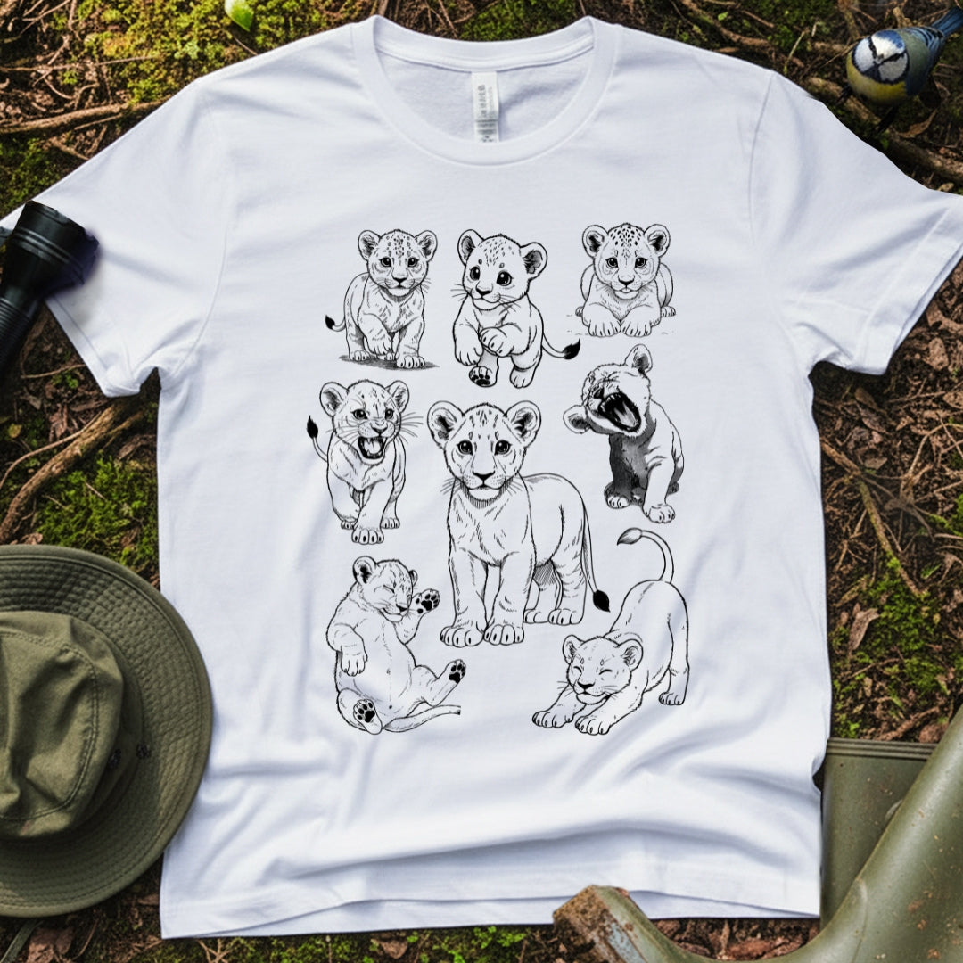 Cute Lion Cubs Tshirt