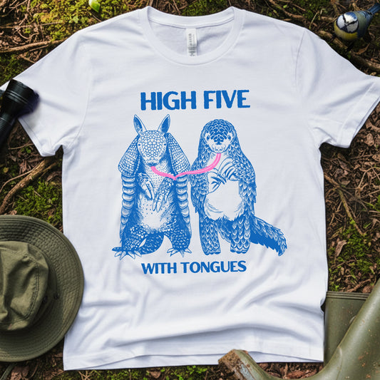 Pangolin high five armadillo T-Shirt