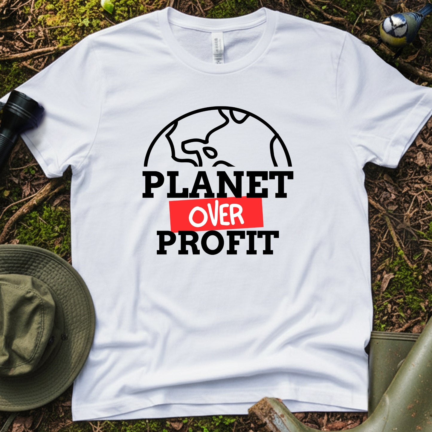 Planet over profit T-Shirt
