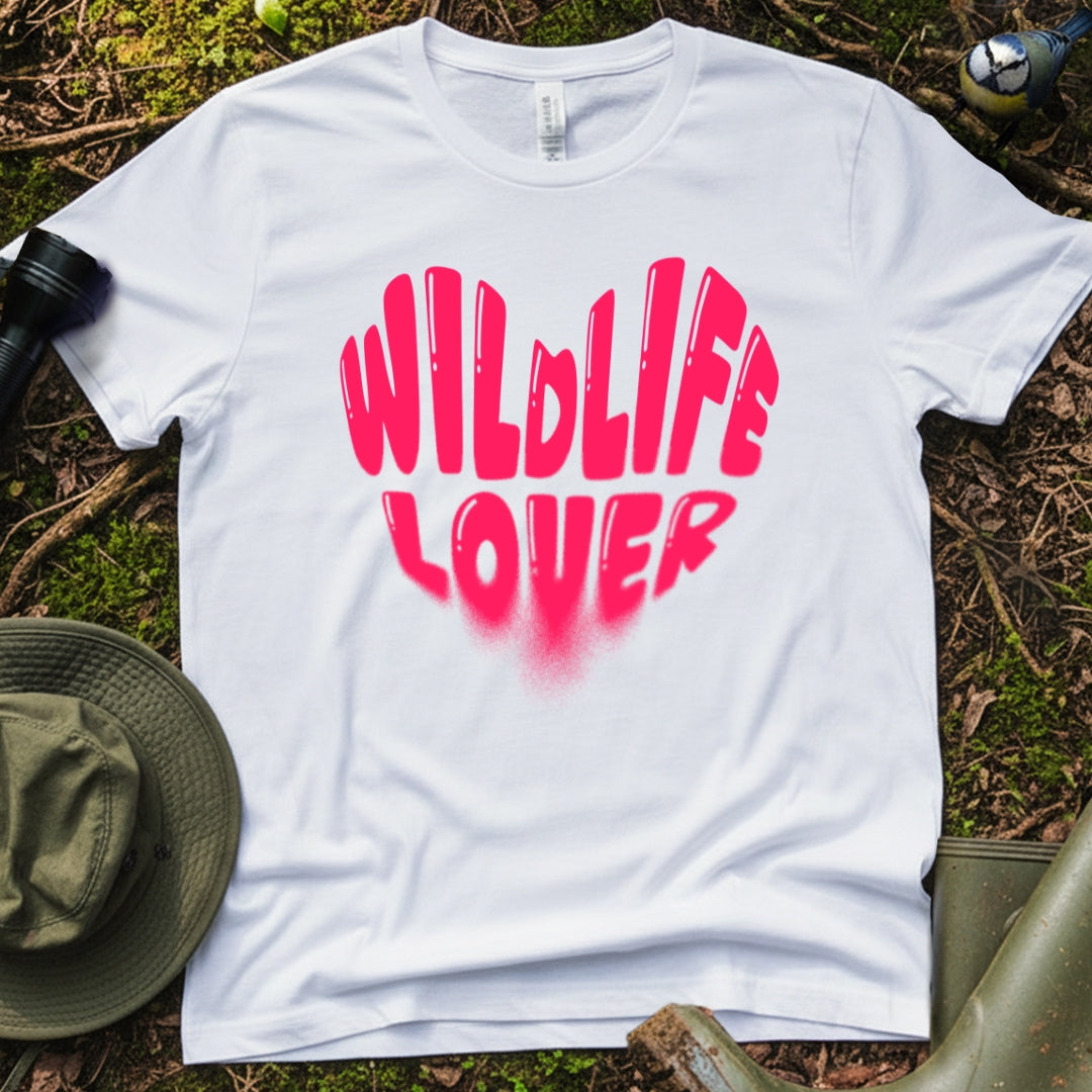 Wildlife Lover Heart Tee