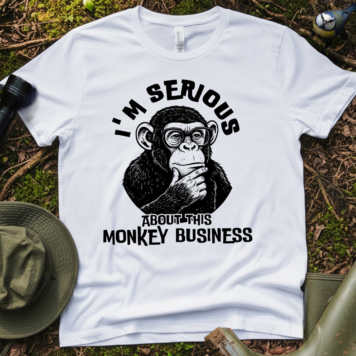Serious about Monkey Business T-Shirt