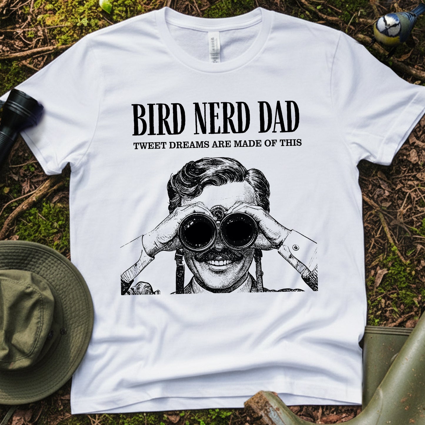 Bird Nerd Dad T-Shirt