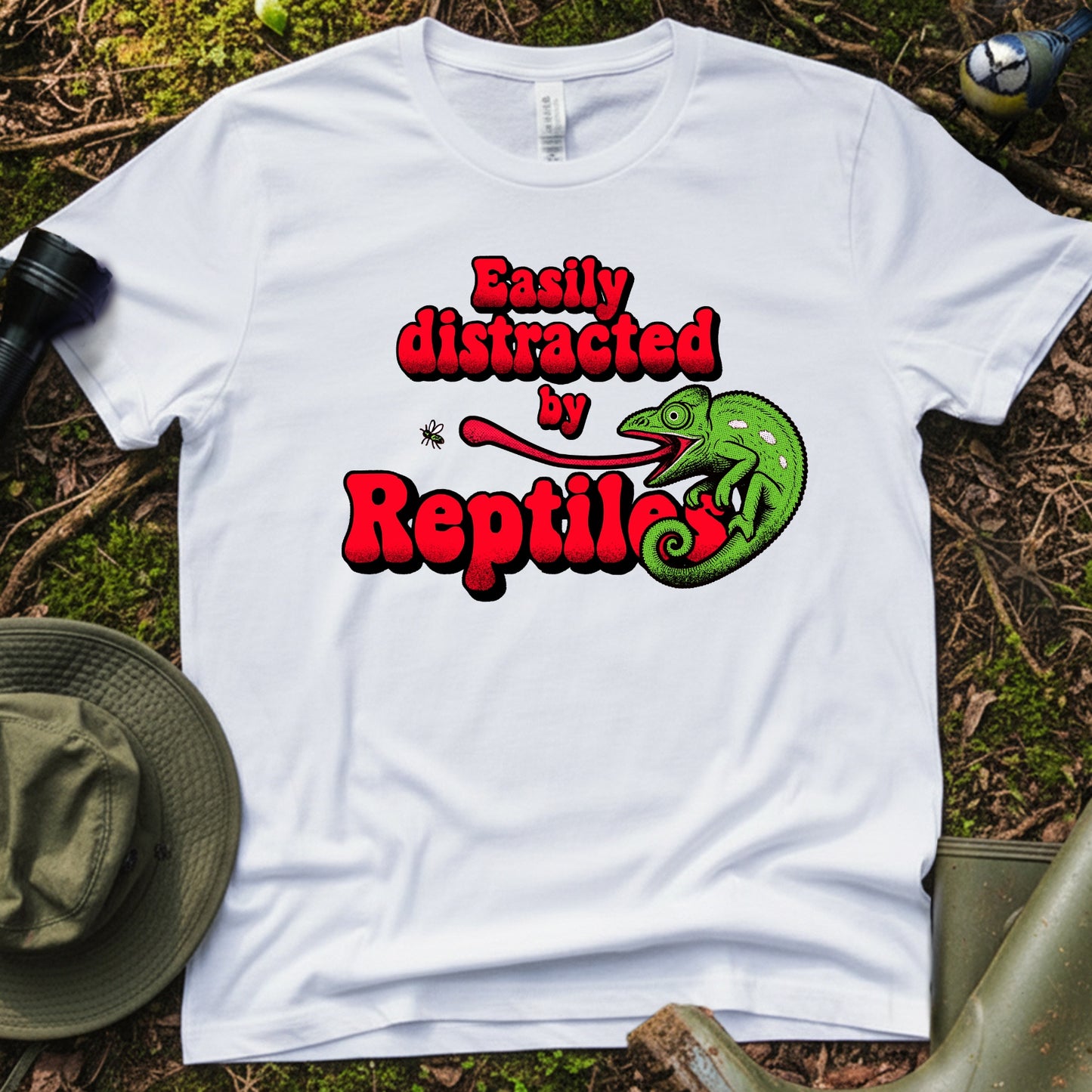 Easily distracted by reptile T-Shirt