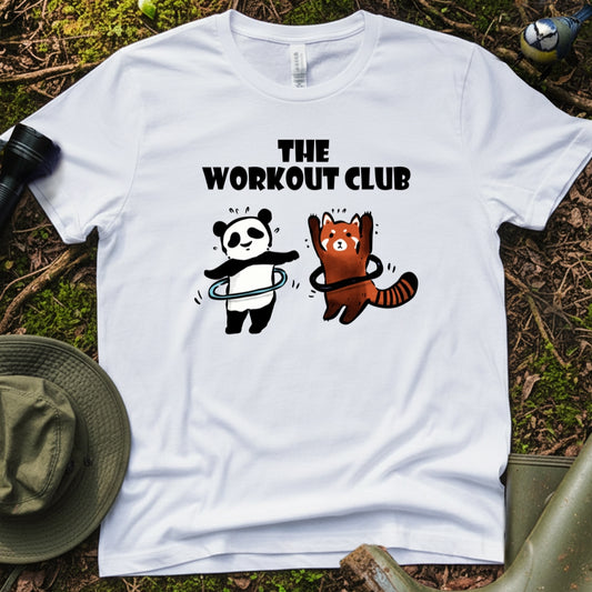 Panda Workout Club Fitness T-Shirt