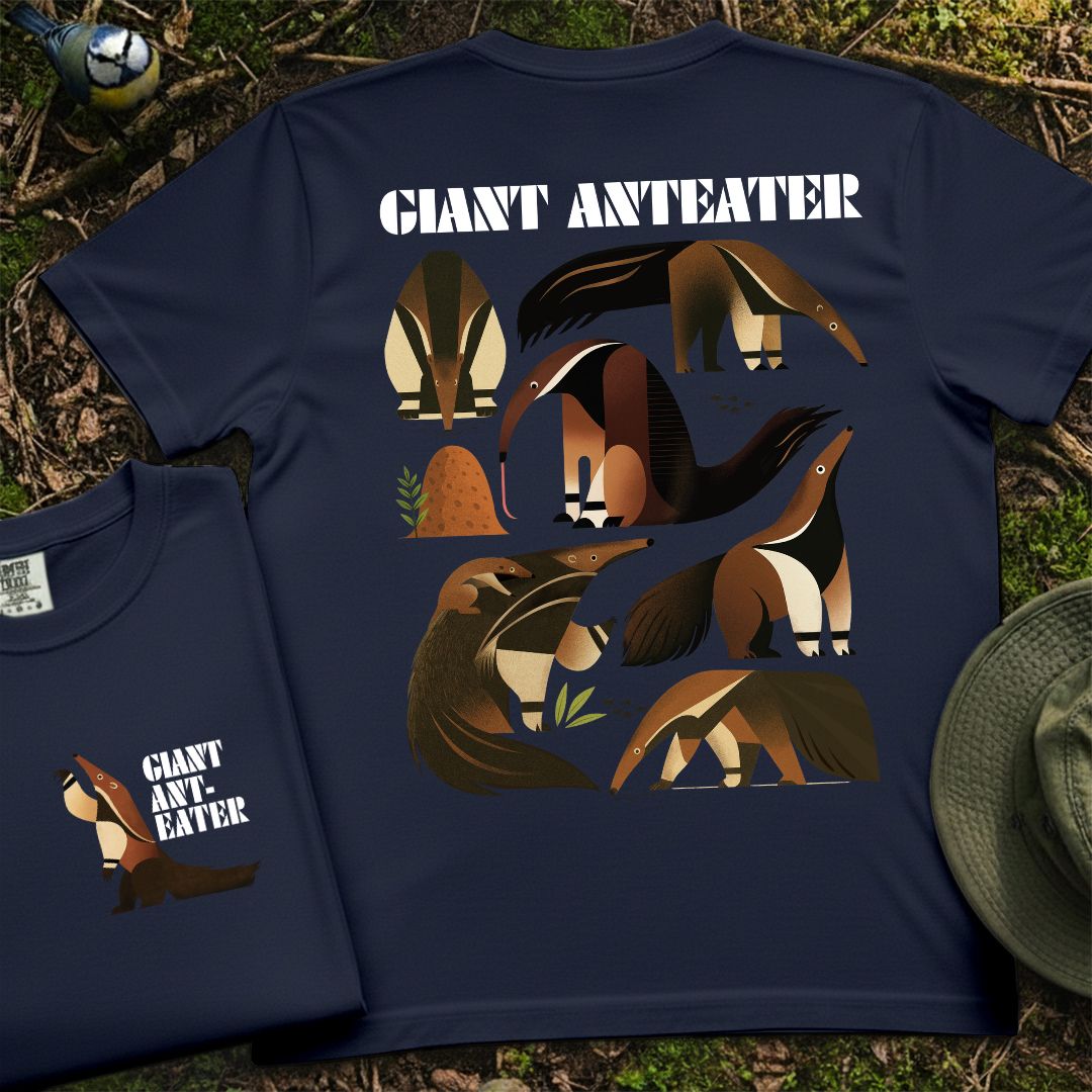 Giant Anteater Graphic TShirt Cute Wildlife Tee