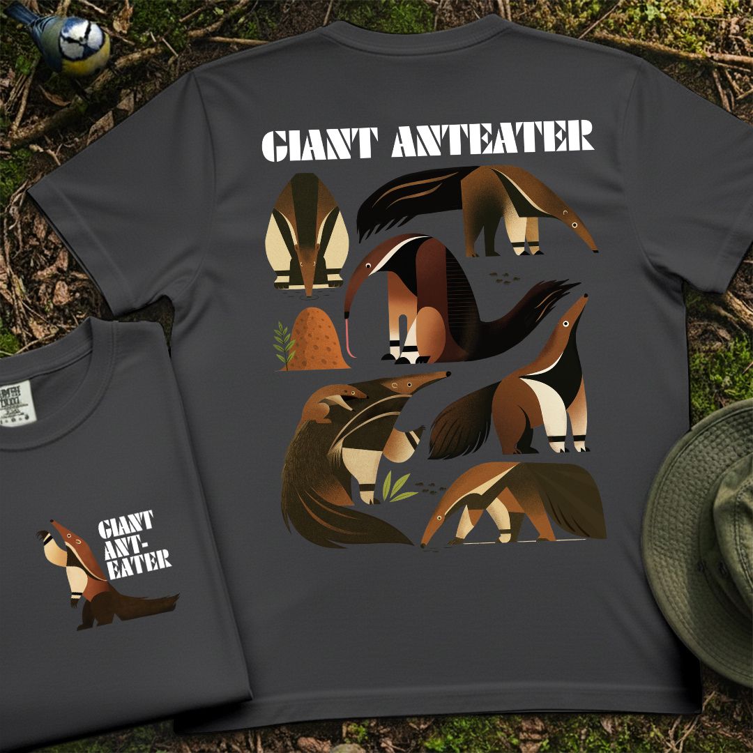 Giant Anteater Graphic TShirt Cute Wildlife Tee