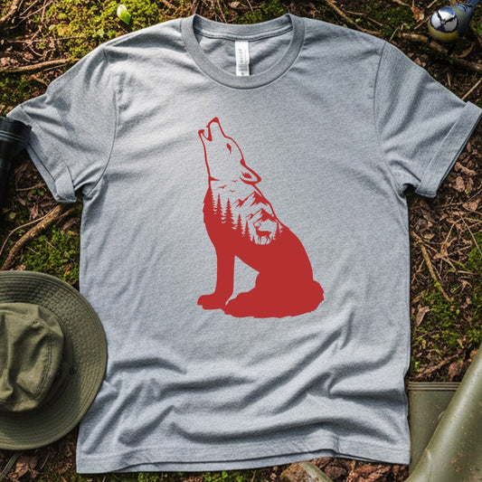 Red wolf Carolina Tshirt