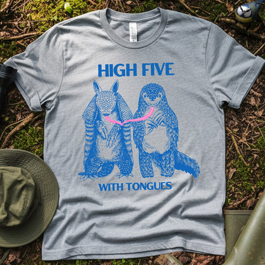 Pangolin high five armadillo T-Shirt