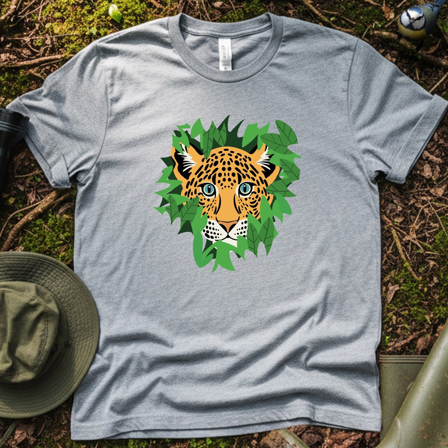 Javan leopard hiding T-Shirt