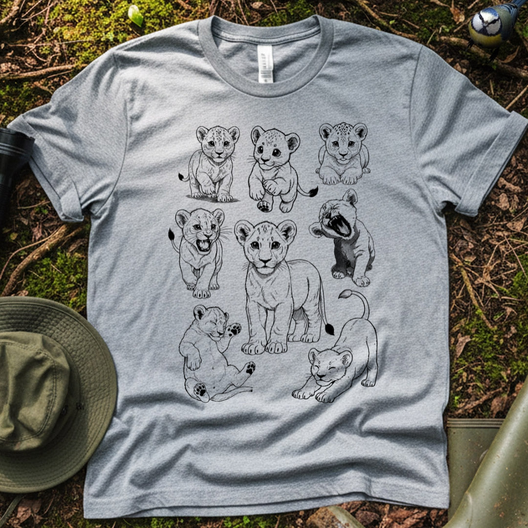 Cute Lion Cubs Tshirt