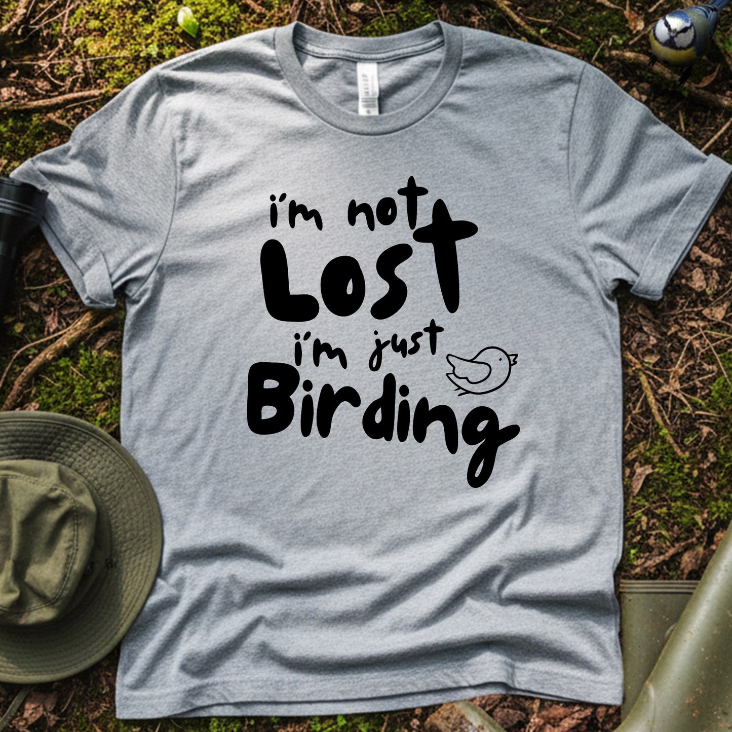 Not lost bird Nerd T-Shirt