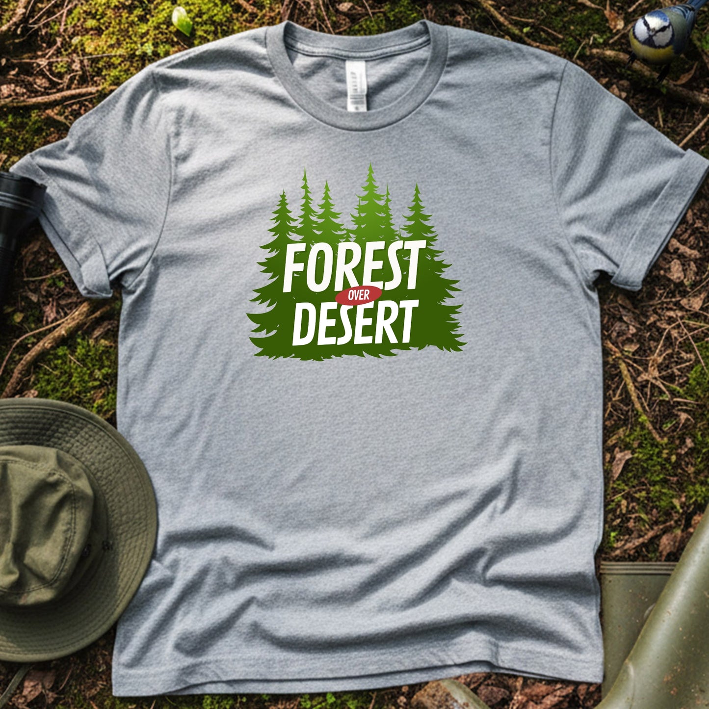 Forest over fence T-Shirt