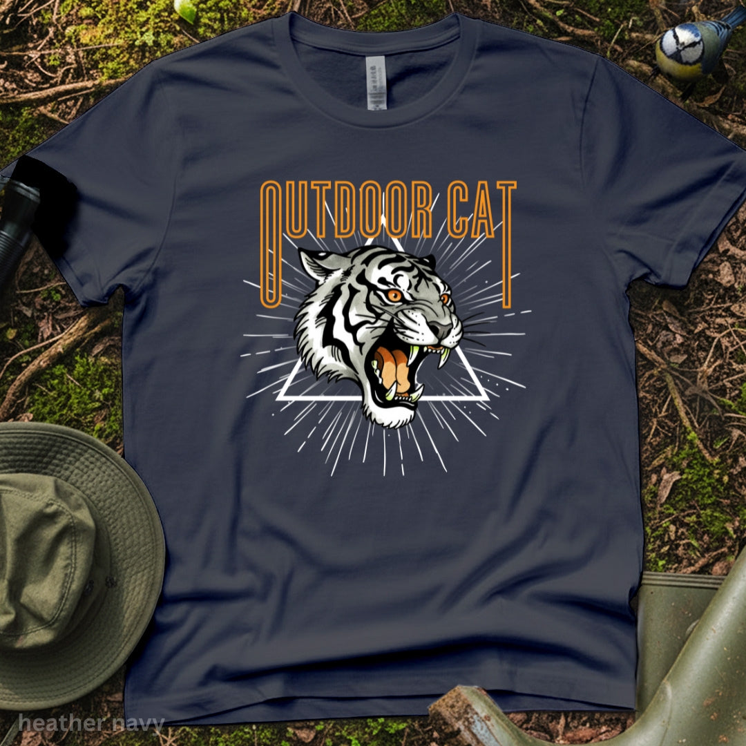 Outdoor wild cat Tiger Tshirt