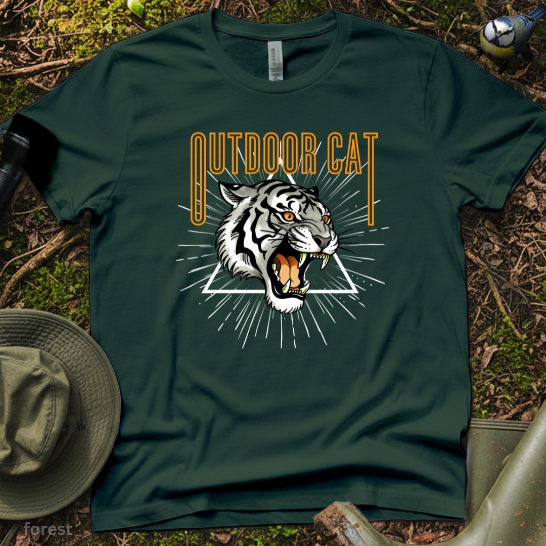 Outdoor wild cat Tiger Tshirt