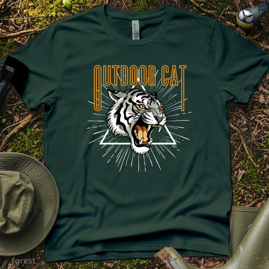 Outdoor wild cat Tiger Tshirt