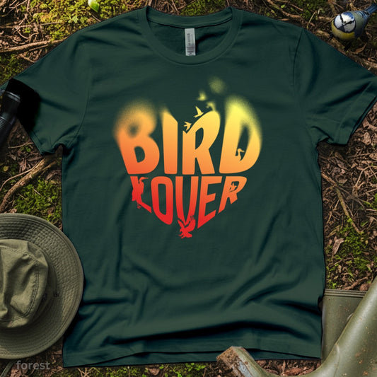Bird Lover Graphic T-Shirt Cute Avian Design for Birdwatchers & Nature Fans