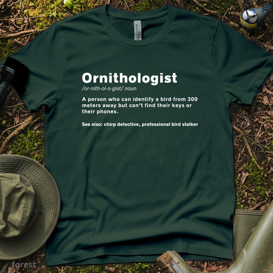 Ornithologist definition Funny Tshirt