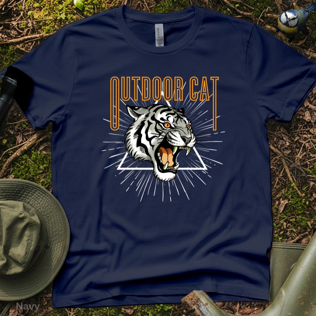 Outdoor wild cat Tiger Tshirt