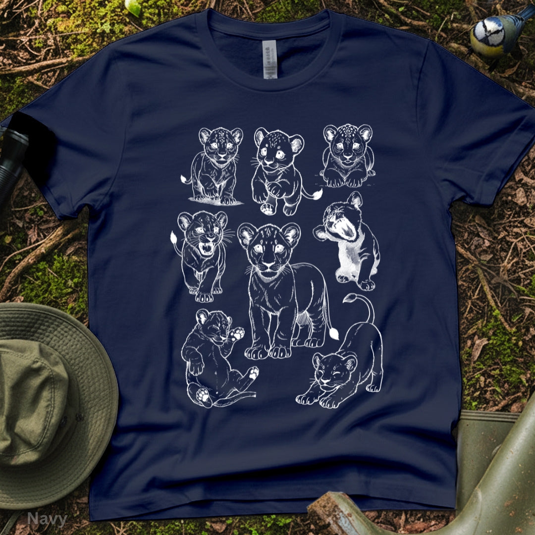 Cute Lion Cubs Tshirt