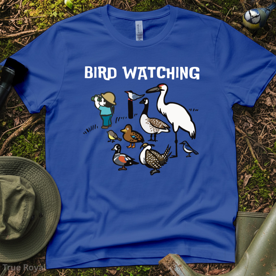 Bird Watching Cute T-Shirt Cute Birdwatcher Tee