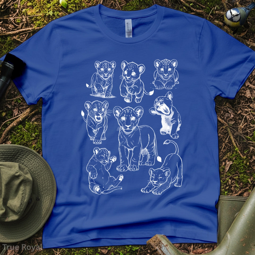 Cute Lion Cubs Tshirt