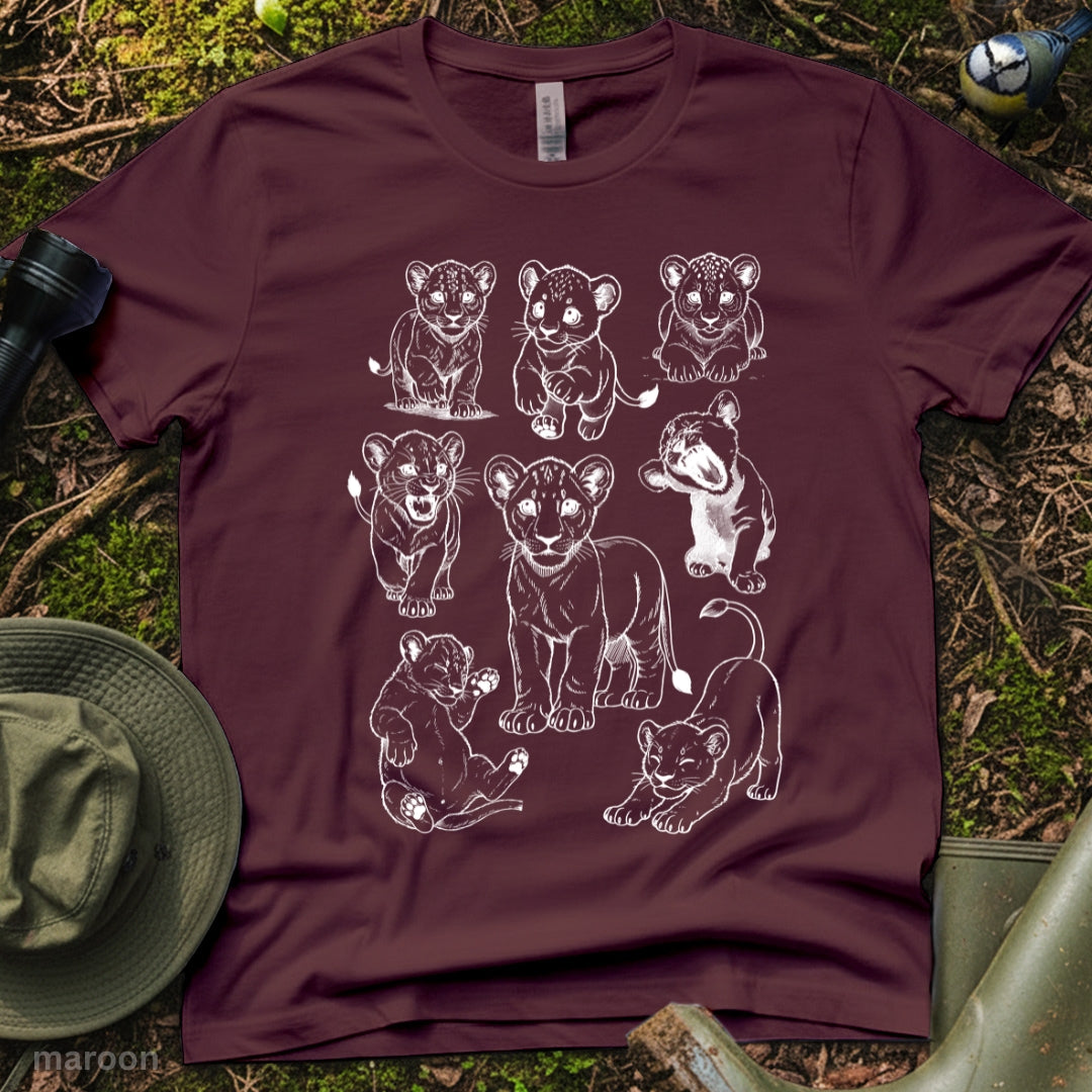 Cute Lion Cubs Tshirt