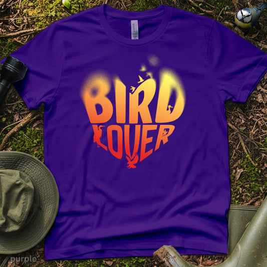 Bird Lover Graphic T-Shirt Cute Avian Design for Birdwatchers & Nature Fans